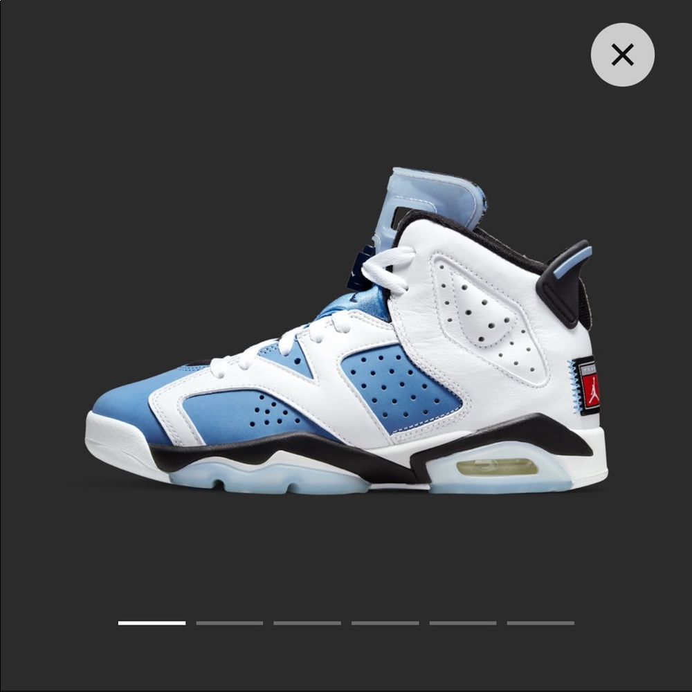 Nike Jordan air 6 gs Unc